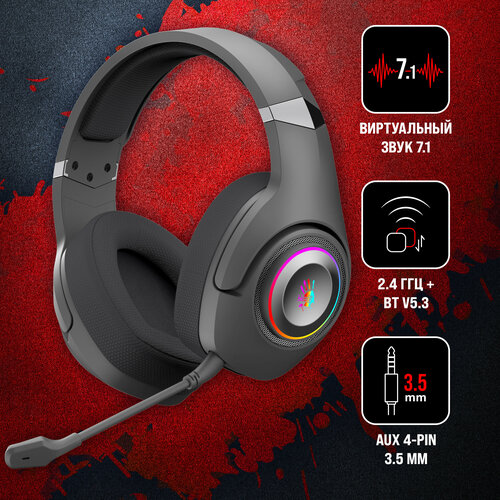 HeadSet A4Tech Bloody GR270 black BT (GR270)