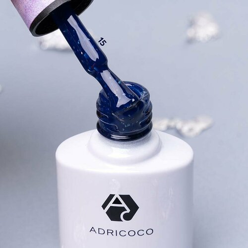 Гель-лак ADRICOCO Potal №15 Черничное драже 8 мл гель лак adricoco white potal 03 – нежный единорог 8 мл