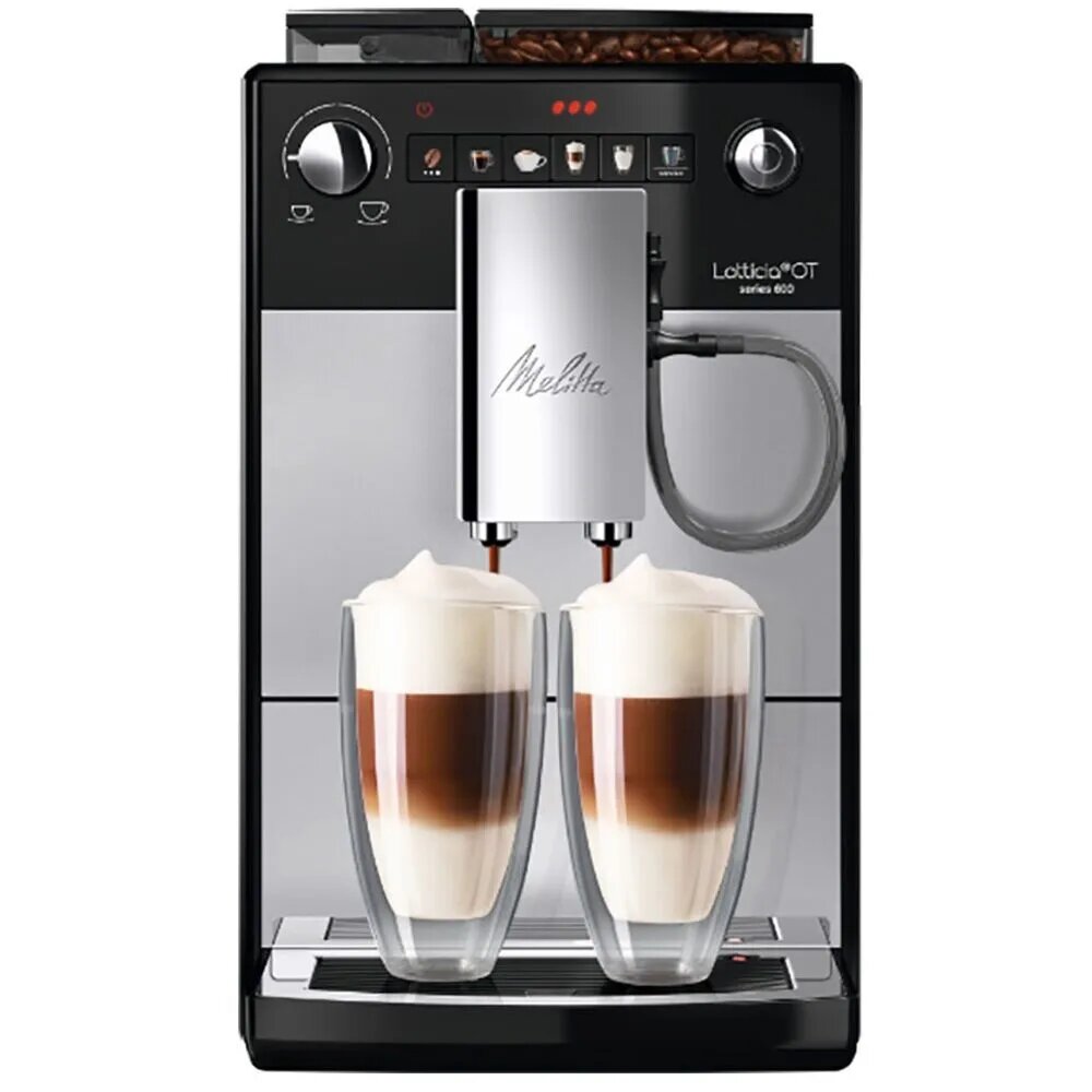 Офемашина Melitta Caffeo F 300-100 Latticia OT черный