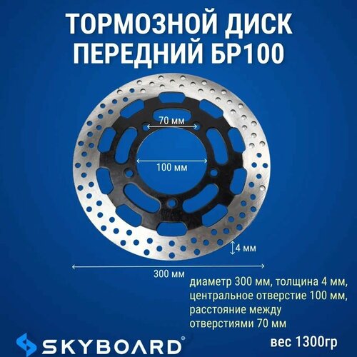 Skyboard Тормозной диск передний БР100 3800₽