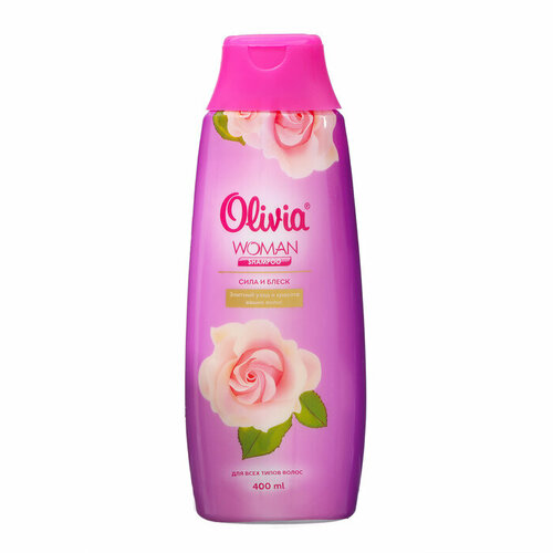 Шампунь для волос Olivia Man & Woman Сила и блеск, 400 мл