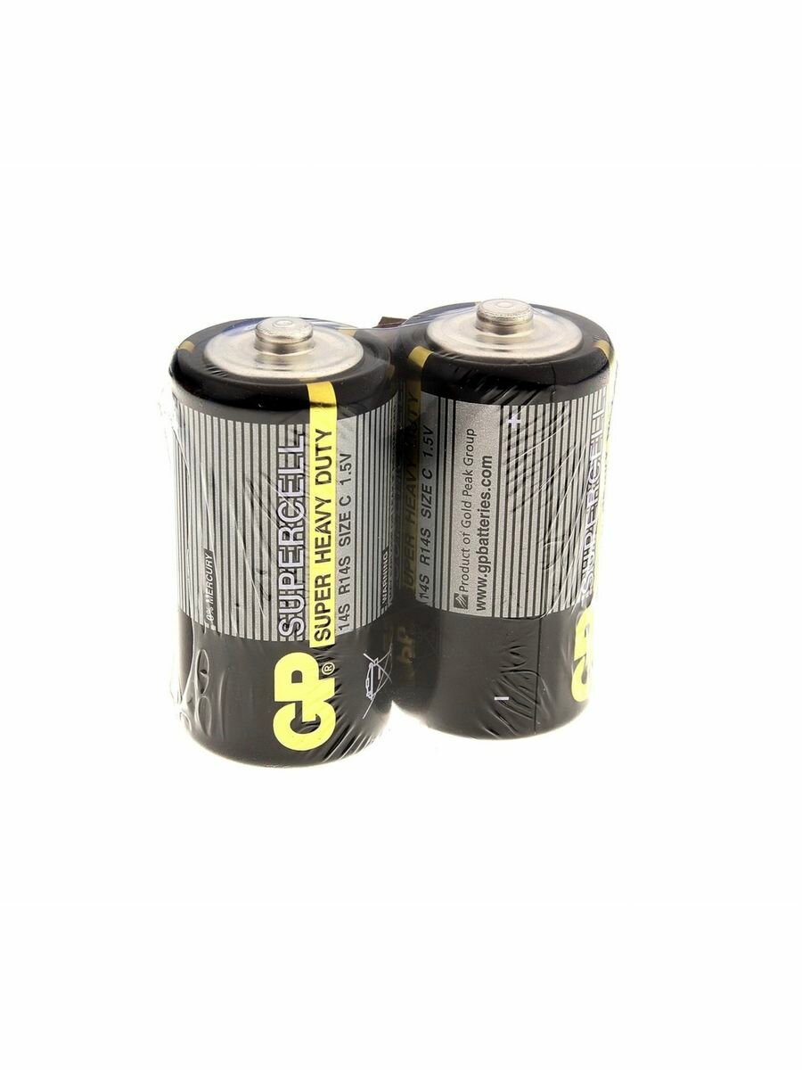 Батарейки Supercell Super Heavy 14S R14P Size C 1,5V 2 шт