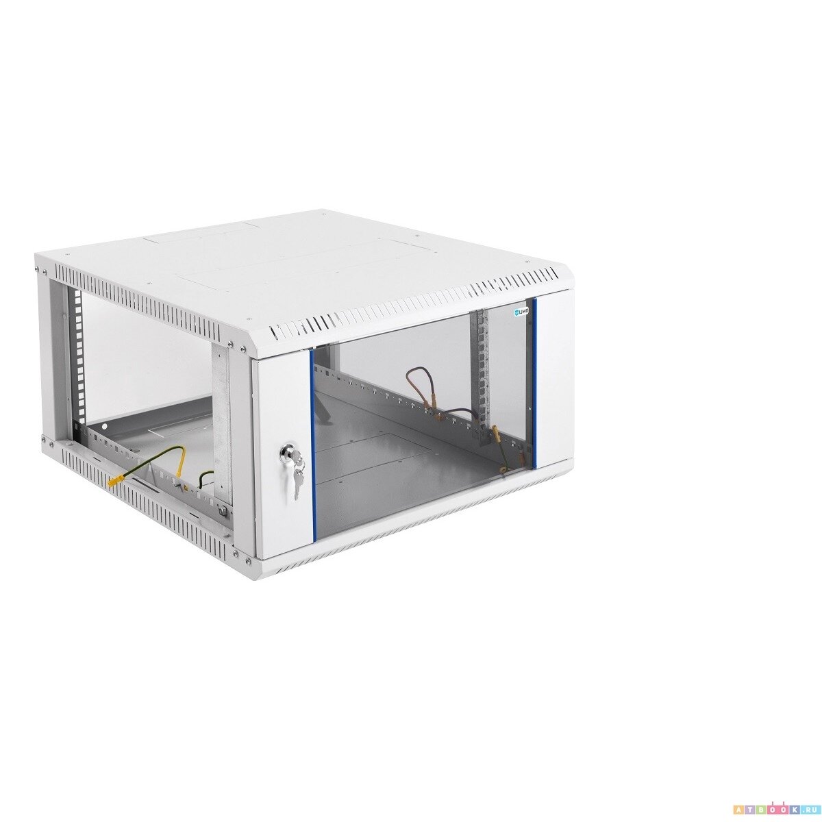 шкаф телекоммуникационный ЦМО, настенный, разборный, 19", 6U, 600x650мм, дверь стекло - фото №17