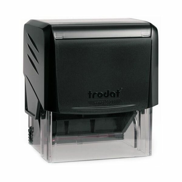 Trodat Printy 3927 Компактная автоматическая оснастка для штампа (штамп 60 х 40 мм.) Чёрный