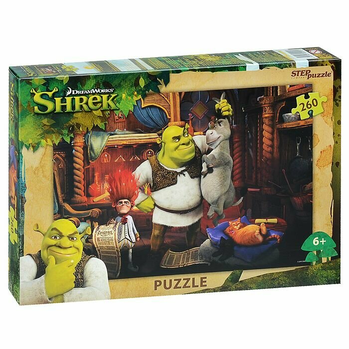 Пазлы 260 "Shrek" (DreamWorks, Мульти) 95092