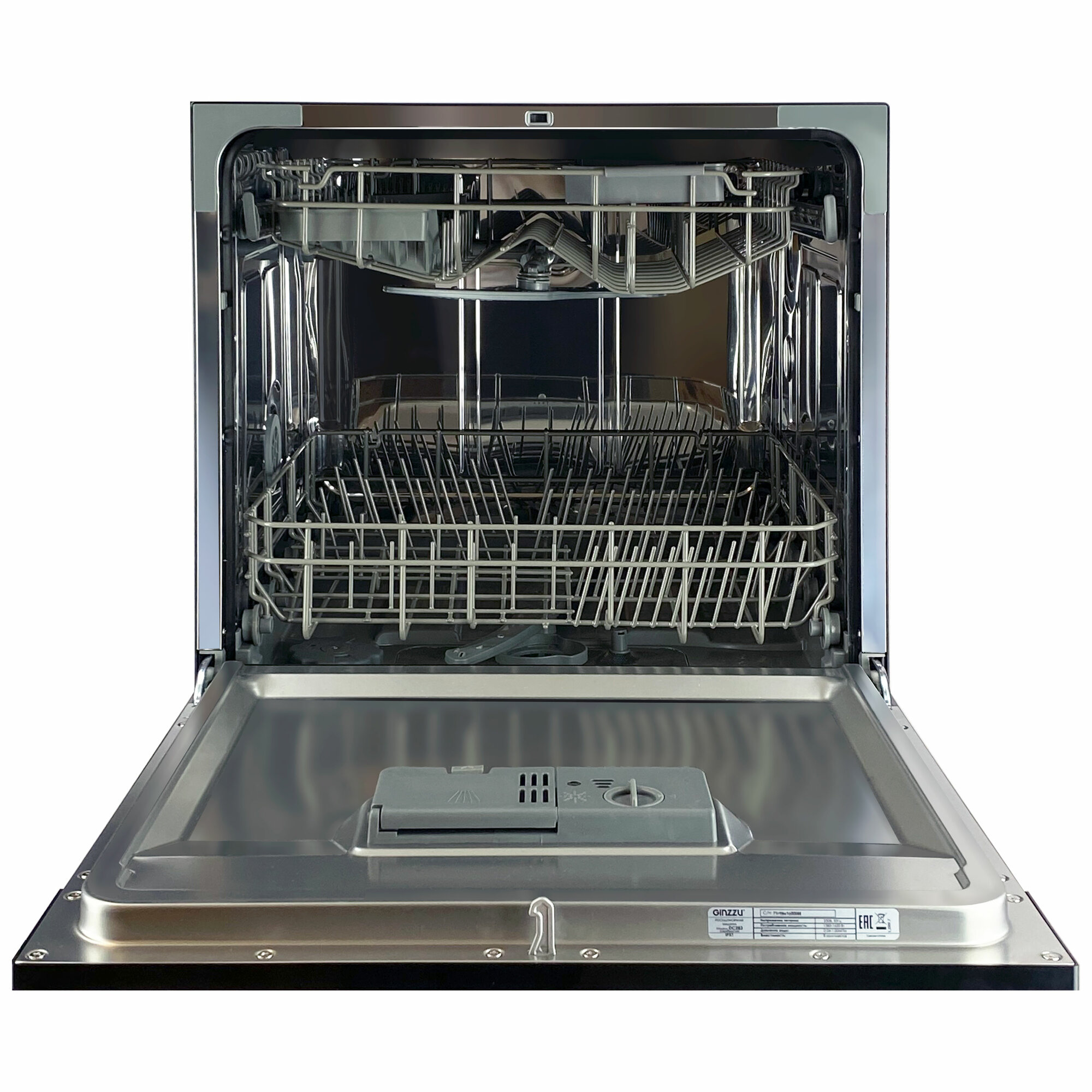 Посудомоечная машина Ginzzu DC283 компактная, 8 комплектов, средство 3в1 - фотография № 9
