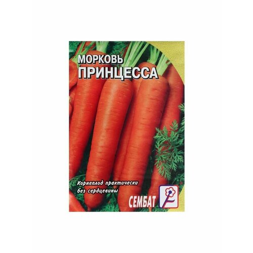 6 упаковок Семена Морковь Принцесса, 2 г