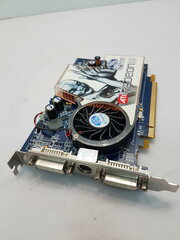 Видеокарта 256Mb PCI-E GDDR3 Sapphire RADEON X1650Pro D-Sub+DVI+TV Out