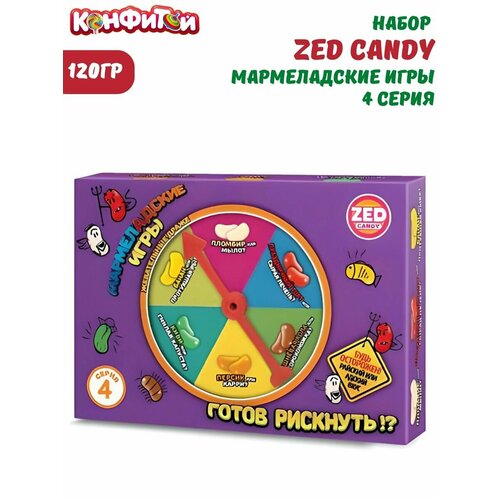 Набор ZED CANDY МармелАдские игры 4 серия, 120 г игра настольная мармеладские игры серия 3 zed candy кт94077