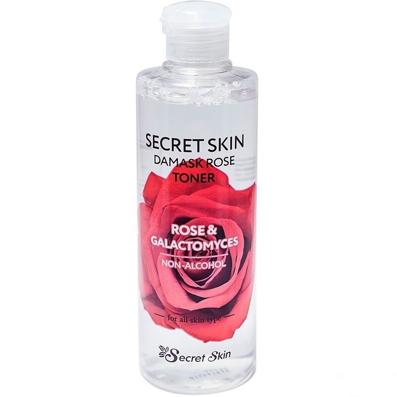 SECRET SKIN Тонер для лица с экстрактом розы DAMASK ROSE TONER, 250мл