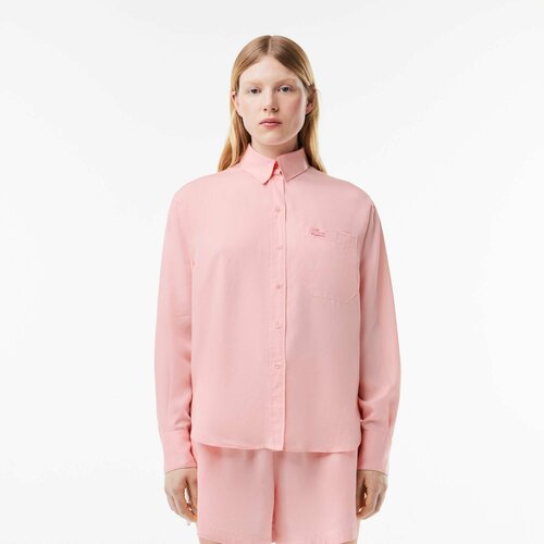 Рубашка LACOSTE, размер T36, розовый