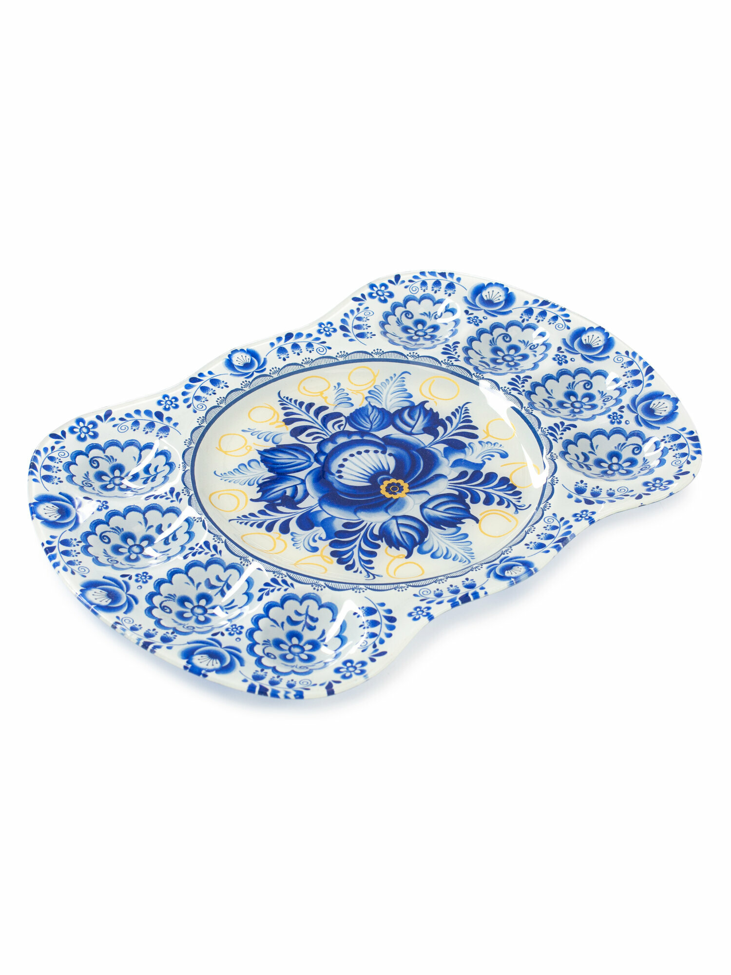 Подставка пасхальная для 8 яиц и кулича 33см SHELLEY — фото 1