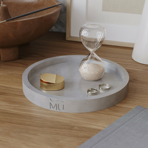 Подставка для украшений MUSKO 20х24х20 см серый 1650₽