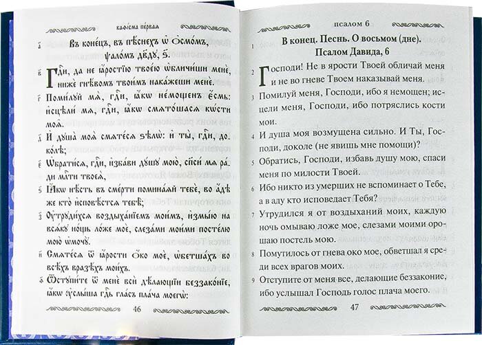 Псалтирь учебная с параллельным переводом на русский язык с кратким толкованием псалмов - фото №16