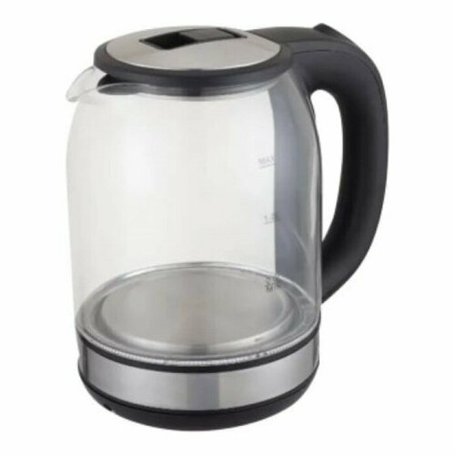Чайник электрический Волжанка ЭЧ-105 стекло 2 л 1500 Вт чёрный 310700₽