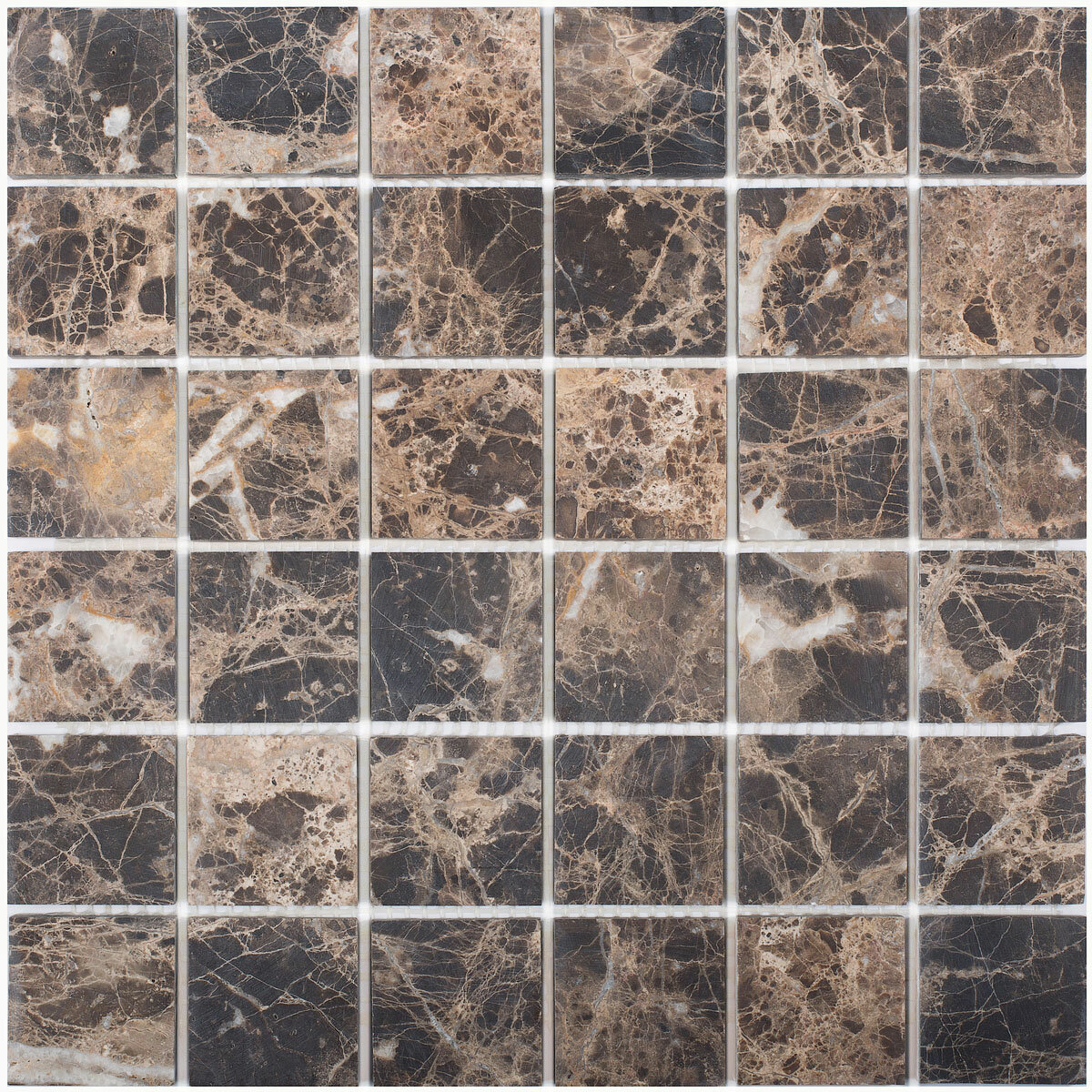 Мозаика Starmosaic Classic DARK EMPERADOR MATT 30,5x30,5 (цена за 1 шт)