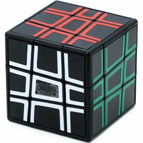 Головоломка / Calvin's Oskar Sloppy 3x3x3 Hollow Черный/ Кубик Рубика головоломка кубика рубика 3x3x3 черное серебро