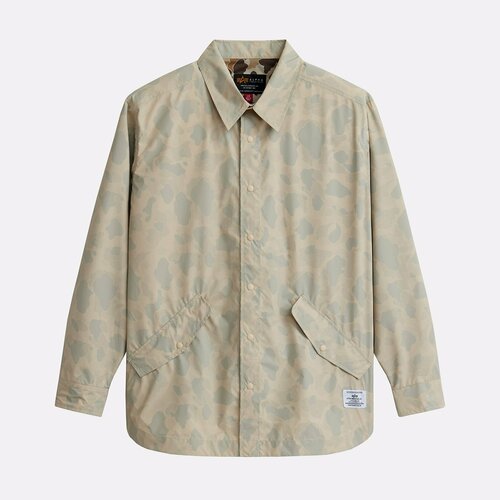 Куртка-рубашка ALPHA INDUSTRIES Industries Packaway, размер XL, бежевый ветровка alpha industries размер l зеленый