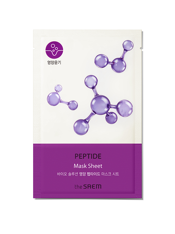 The Saem Тканевая маска Bio Solution Nourishing Peptide Mask Sheet, 20 гр.