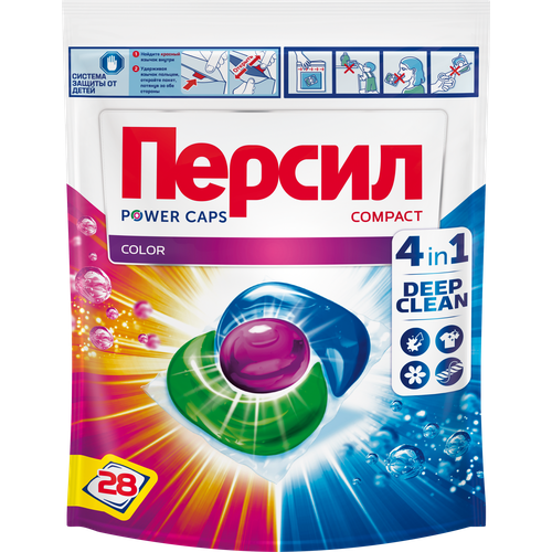 Капсулы для стирки Персил Колор 28шт 2879₽