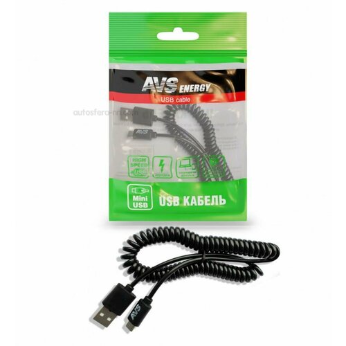 AVS A78884S Кабель AVS mini USB (2м, витой) MN-32 usb кабель для honda 32