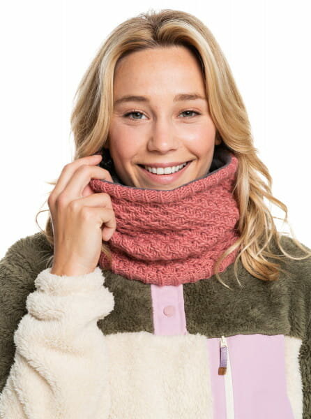 фото Шарф-Воротник Roxy Blizzard Dusty Rose, Цвет розовый, Размер One Size