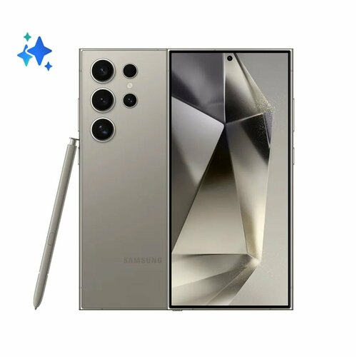 Смартфон Samsung Galaxy S24 Ultra 12512 ГБ SIMeSIM серый титан 125000₽