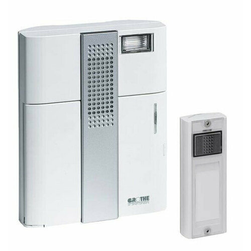 GROTHE MISTRAL 300M - Silver, White - 86 dB - Wireless - 868.35 MHz - 500 m - AAA