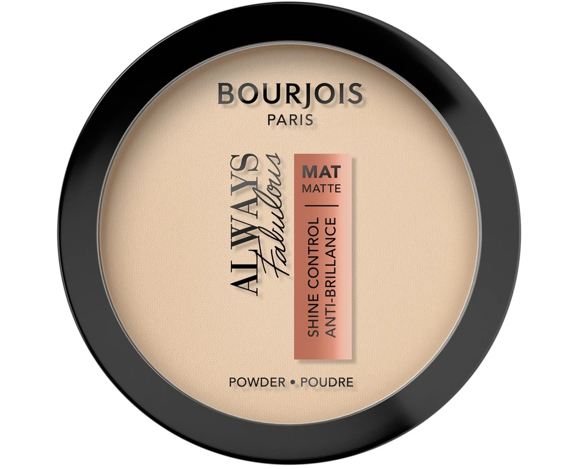 Буржуа Париж / Bourjois Paris - Пудра для лица Always Fabulous matte тон 108 Apricot Ivory 10 г