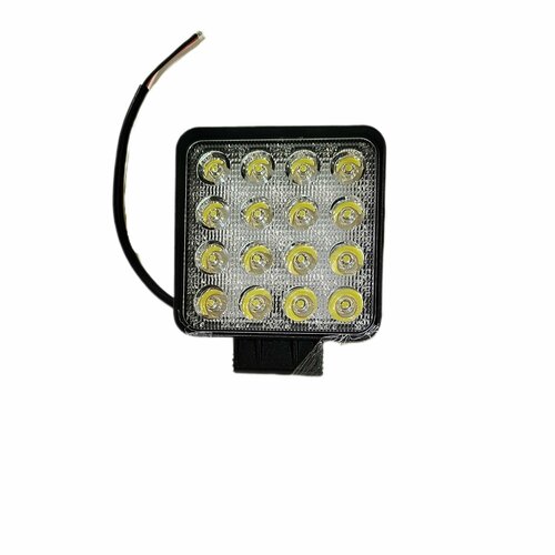 Фара квадратная направленный свет 16 диодов 48W 108x108x50 1224V M Master Part MPE-SQ48W-16LED-50S 1950₽