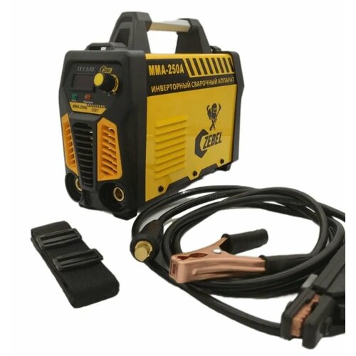 Сварочный аппарат инверторный Zebel MMA-250A LCD 9169₽