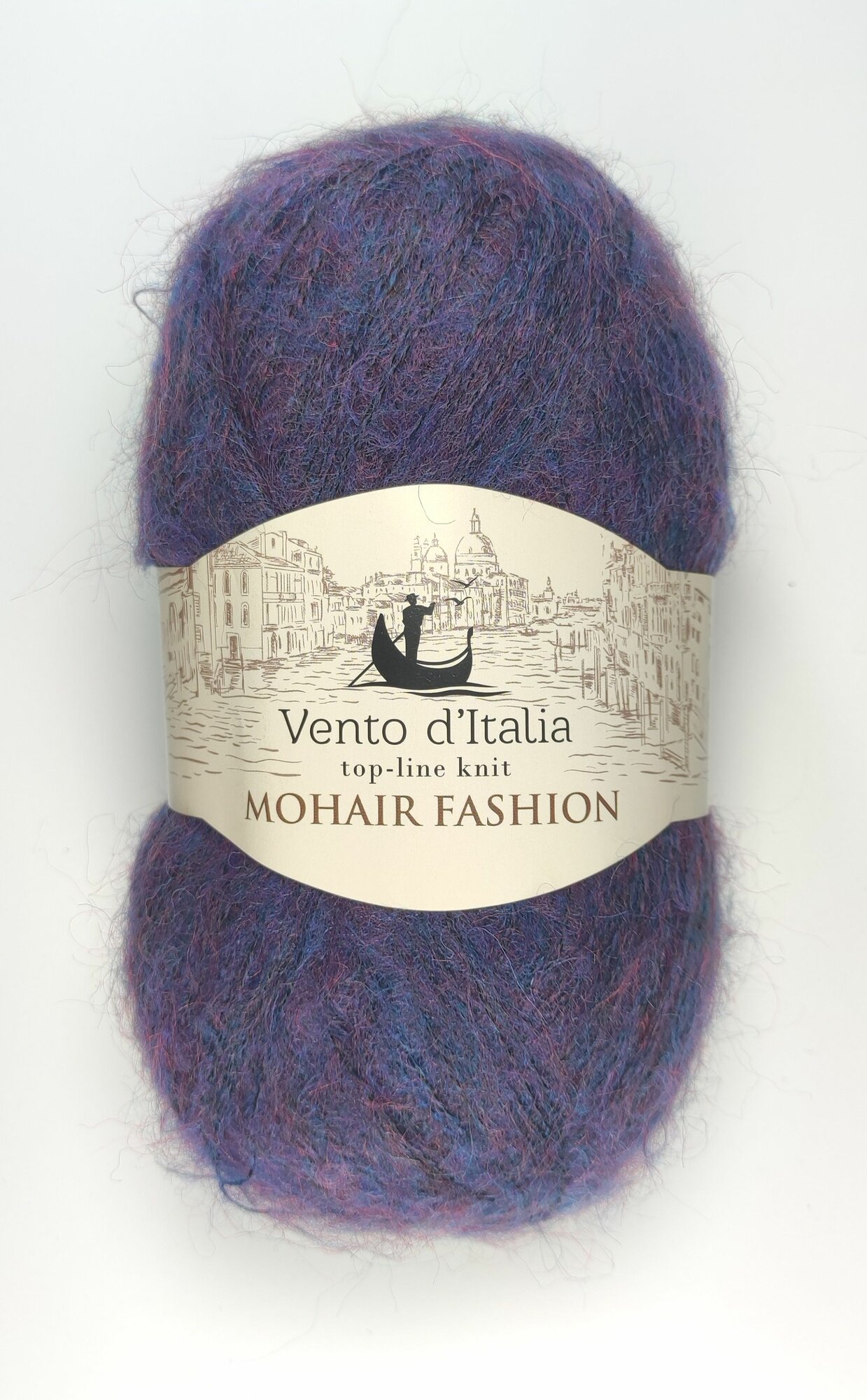 Пряжа Vento'd'Italia Mohair Fashion 13 Венто д'Италия Мохер Фешион, 35% мохер, 28% мериносовая шерсть, 37% нейлон, 100 г, 550 м, 1 моток.