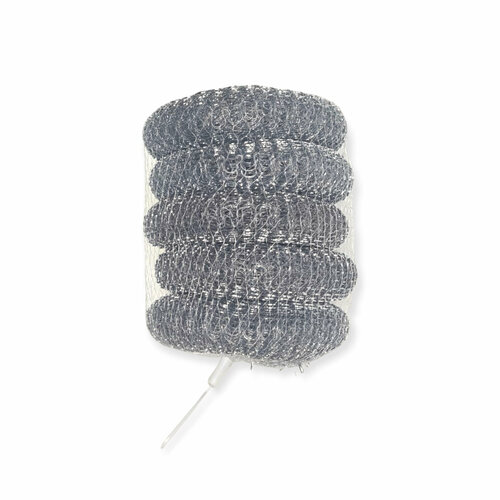 Спиралевидная мочалка для чистки посуды / 5 шт