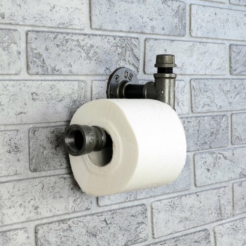 Держатель туалетной бумаги лофт, авторская работа