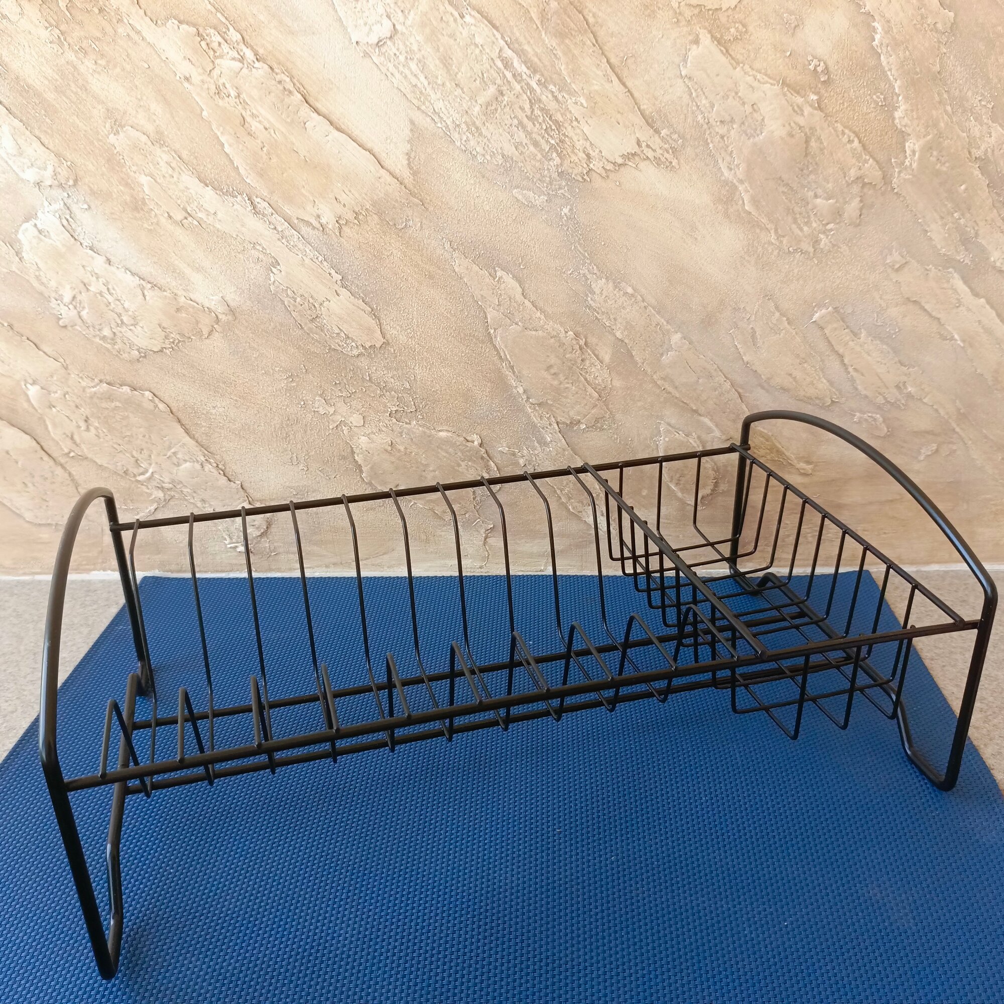 Картинки Cушилка для посуды 35х21х14 см, черная