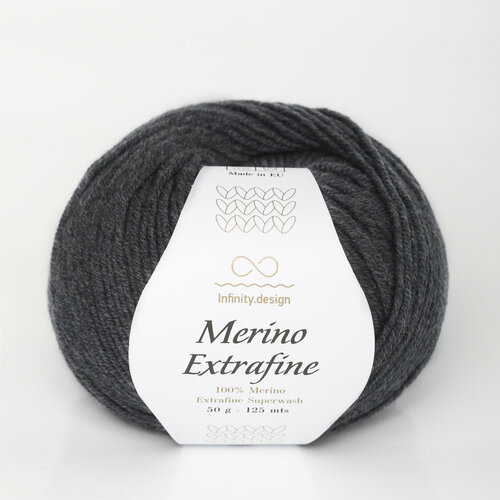 Infinity Design Merino Extrafine (1053 Dark Gray)