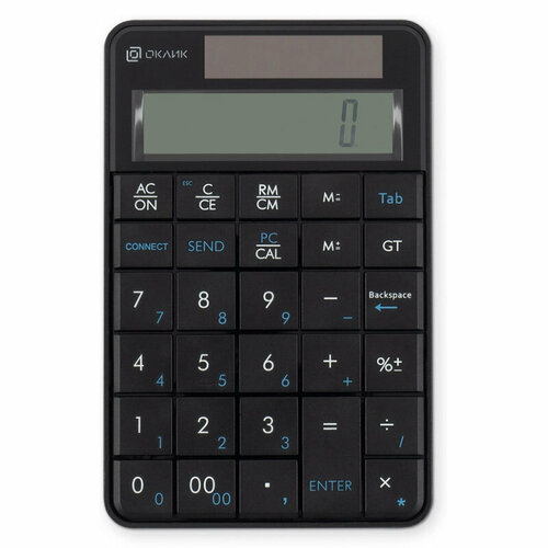 Клавиатура Oklick K604W Black USB 162800₽