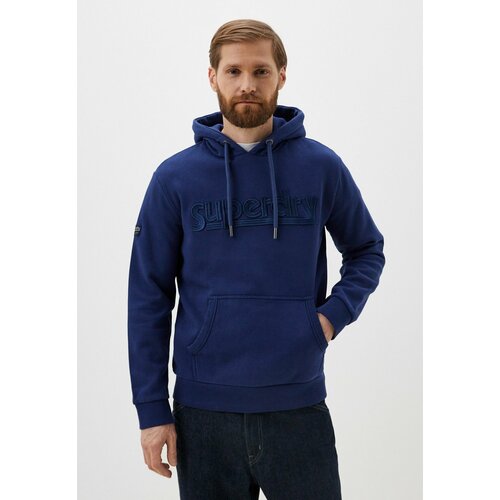 Худи Superdry VINTAGE CORE SOURCE HOOD, размер M, синий