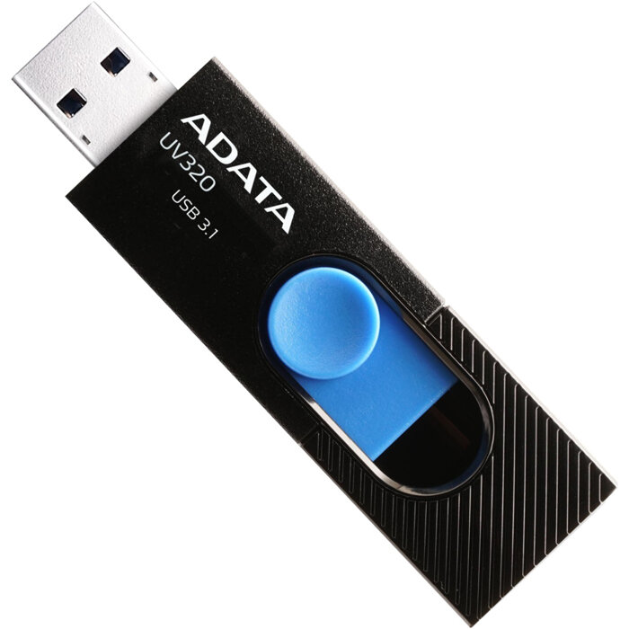 ADATA Флешка 32GB A-Data USB3.2 AUV320 (AUV320-32G-RBKBL) Black/Blue