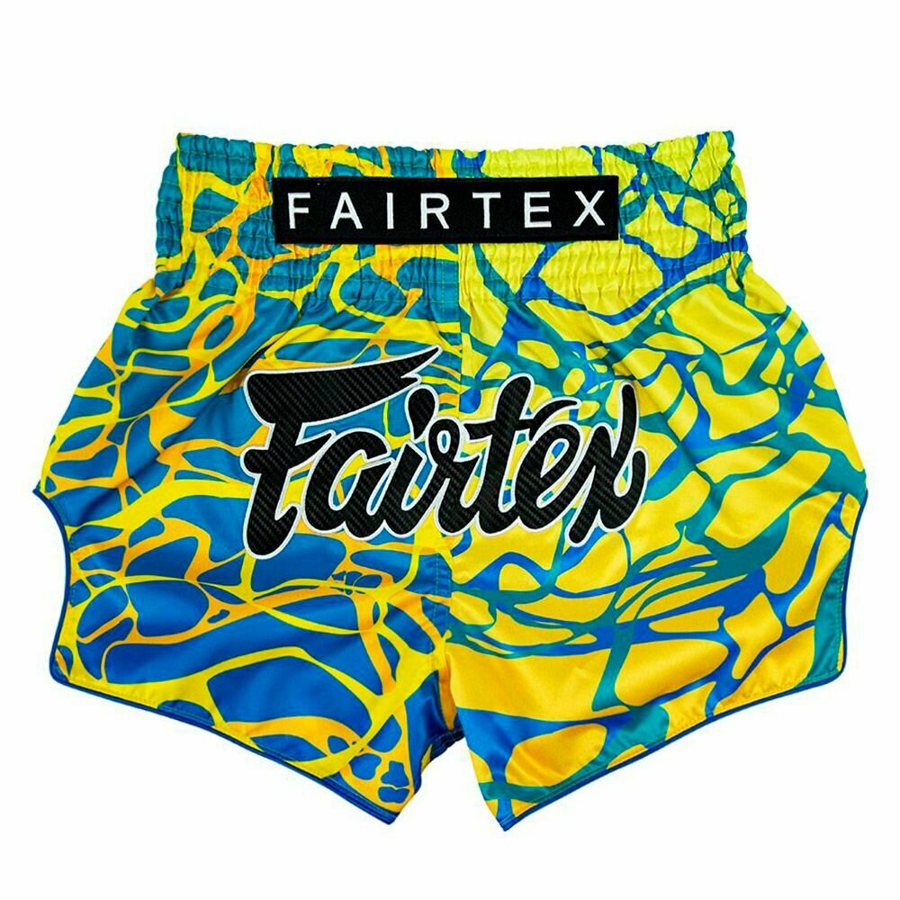 Трусы боксерские Fairtex Базовая коллекция, размер L, желтый — фото 1