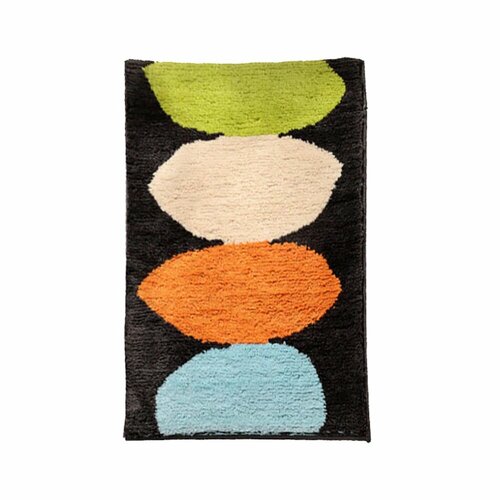 Коврик для ванной La Vita Эллипс 60х100 см микрофибра