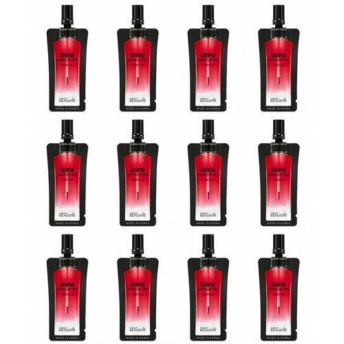 Beausta Тинт для губ Shine Gloss Lip tint тон 1 Cherry Red вишнево-красный 4 мл - 12 штук 1938₽
