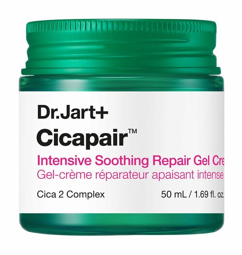 Успокаивающий восстанавливающий крем-гель для лица интенсивного действия Dr.Jart Cicapair Intensive Soothing Repair Gel Cream