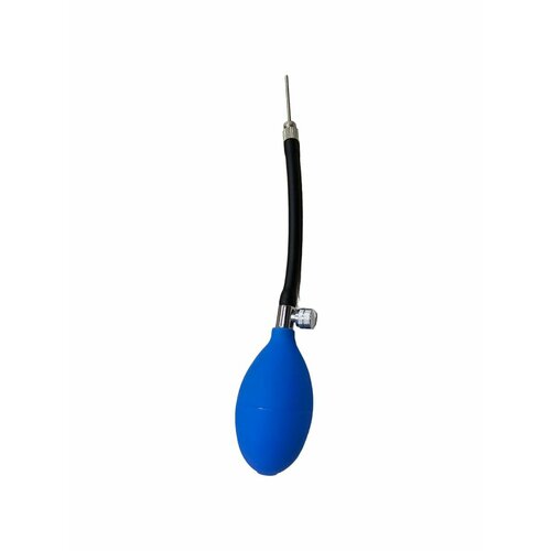 silapro насос для мячей футбольных баскетбольных волейбольных h19 5см игла пп Насос для гимнастического мяча с клапаном синий
