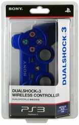 Беспроводной Bluetooth Геймпад для Sony PlayStation 3 Синий