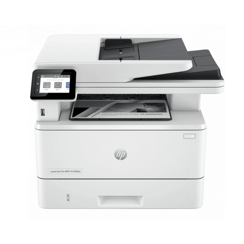 МФУ лазерный HP LaserJet Pro 4103fdw ч/б, A4 (2Z629A)