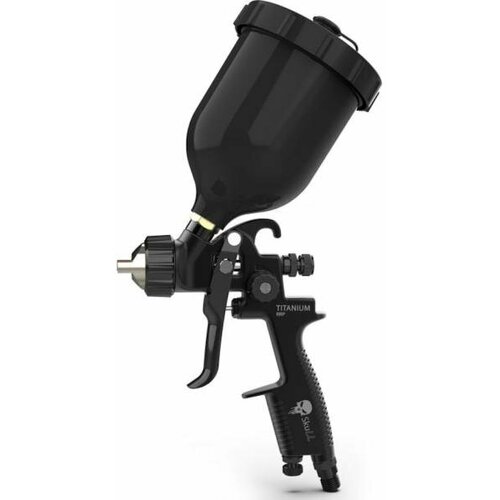 Radex SKULL TITANIUM Spray gun краскопульт RRP дюза 1.7 мм черный 20117 краскопульт radex skull titanium spray gun