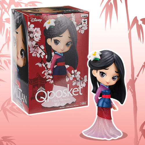 Фигурка Фигурка коллекционная Q POSKET Мулан Принцесса Дисней Mulan Disney 14 см фигурка q posket disney character mulan avatar style version a