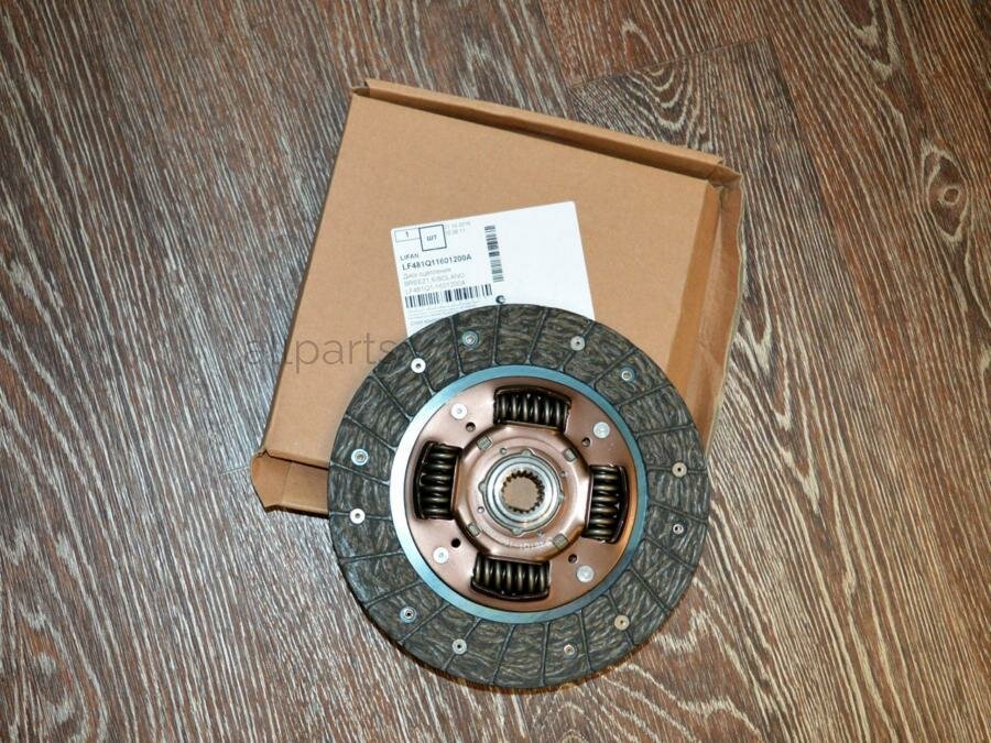 LIFAN LF481Q11601200A диск сцепления ведомый (1.6L) (D=200MM) LF SOLANO, BREEZ, X50