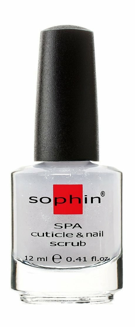 SOPHIN Скраб для кутикулы и ногтей с кератином / SPA CUTICLE & NAIL SCRUB 12 мл - фото №4